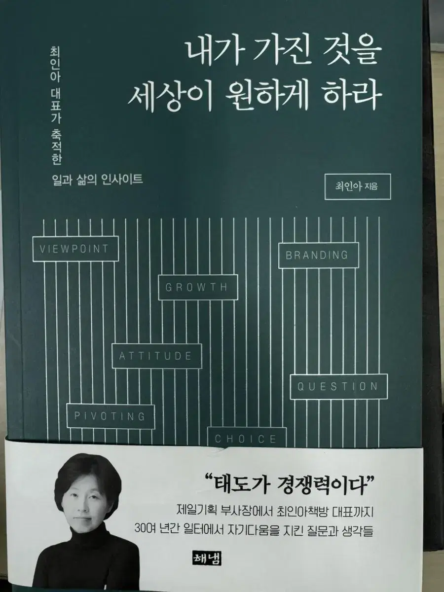 내가 가진 것을 세상이 원하게 하라 책